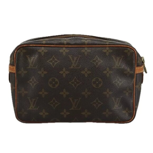 LOUIS VUITTON Monogram Compiegne 23 Clutch Bag - Picture 4 of 14